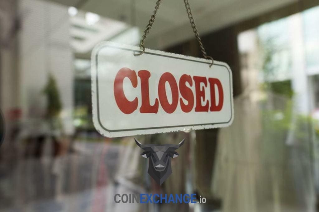 Биржа криптовалют CoinExchange закрывается